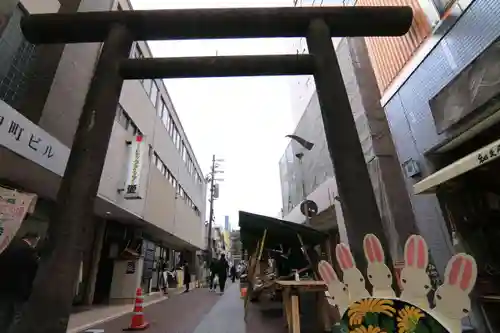 安積國造神社の鳥居