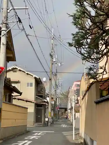 天津神社の景色