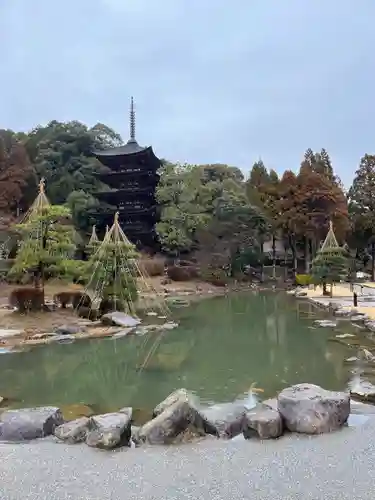 瑠璃光寺の庭園