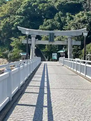 八百富神社の鳥居