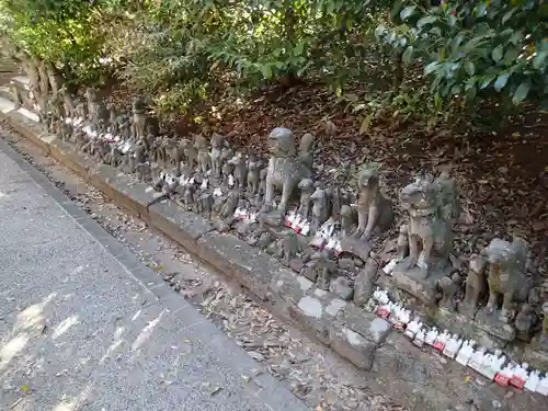 松江城山稲荷神社の狛犬