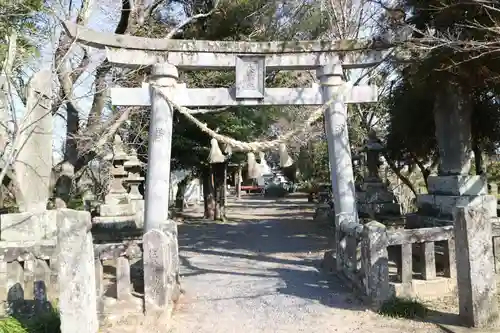 大津神社の鳥居