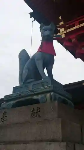 伏見稲荷大社の狛犬