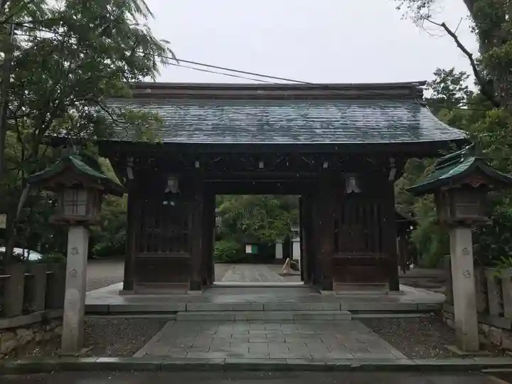 大野湊神社の山門・神門