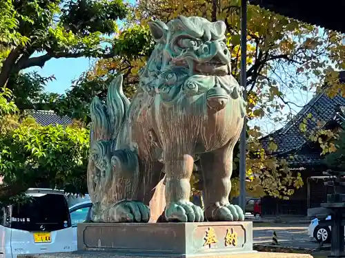 高岡関野神社の狛犬