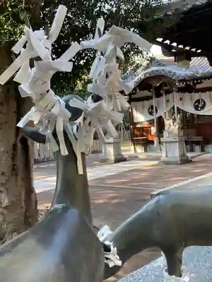 北山鹿島神社の像