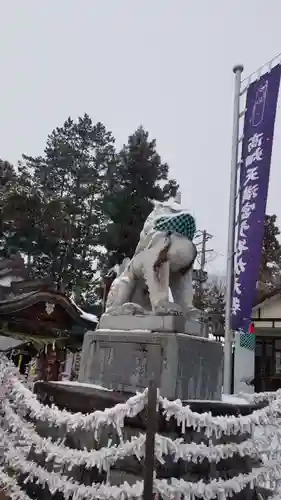 西根神社の狛犬