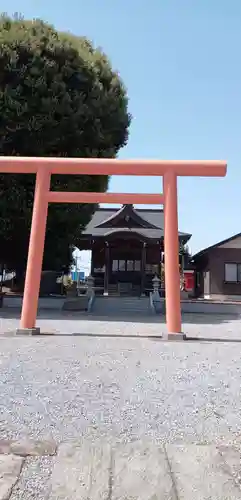 安房栖神社の鳥居