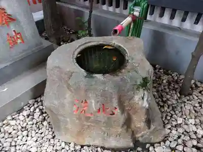 金綱稲荷神社の手水舎