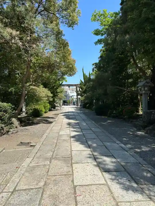 日枝神社の庭園