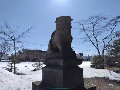 芽室神社の狛犬