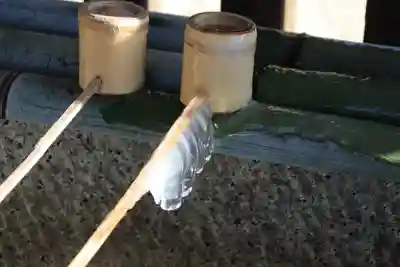 田村大元神社の手水舎