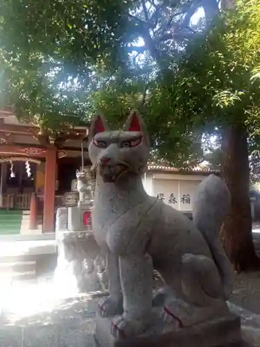 桜森稲荷神社の狛犬