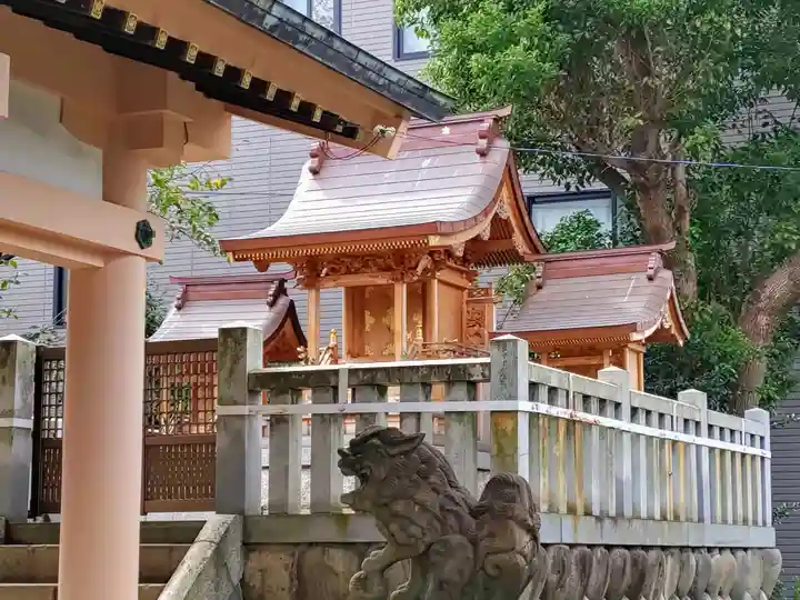 八幡神社の本殿・本堂