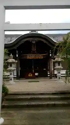 比佐豆知神社の本殿・本堂