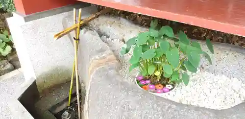 東大島神社の手水舎