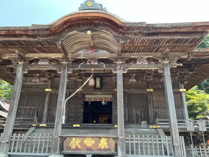 高良大社の本殿・本堂