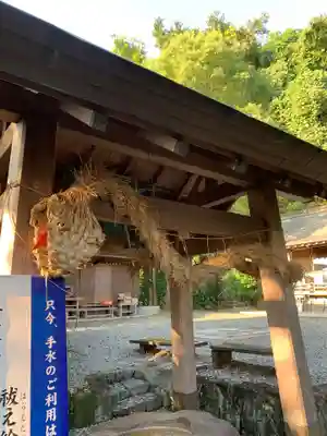 新羽杉山神社の手水舎