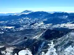 山家神社奥宮の景色