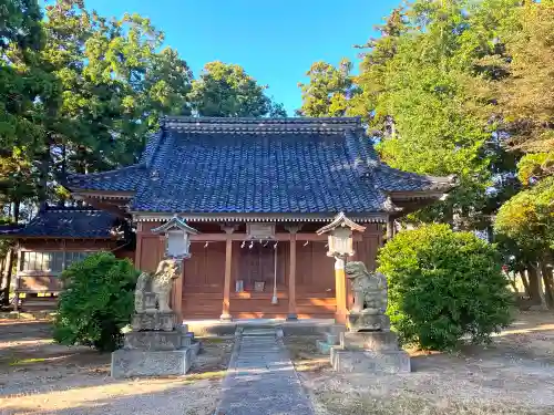 城輪神社の本殿