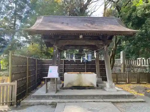 報徳二宮神社の手水舎