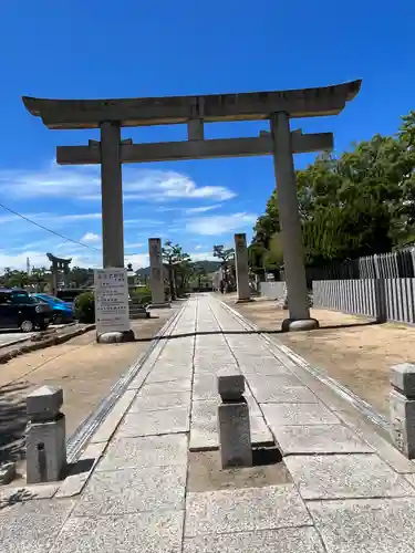 赤穂大石神社の鳥居