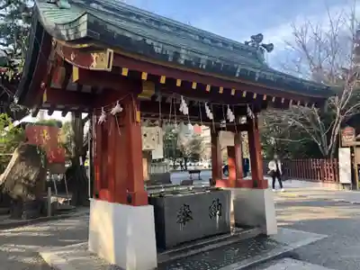 浅草神社の手水舎