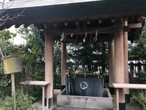 芝大神宮の手水舎