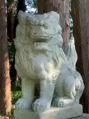 鳥谷崎神社の狛犬