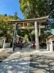 高麗神社の鳥居