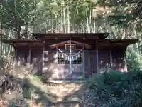 客人神社の本殿・本堂