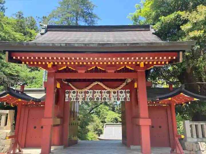 一之宮貫前神社の山門・神門