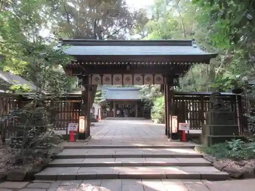 駒木諏訪神社の山門・神門