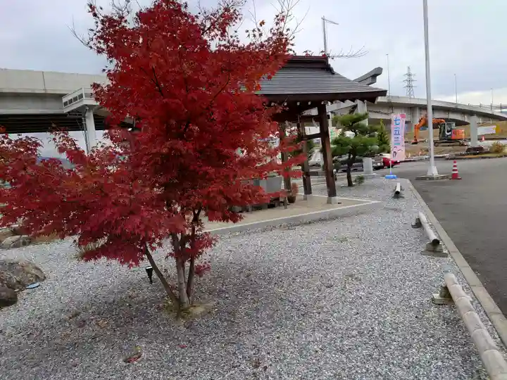 眞中神社の庭園