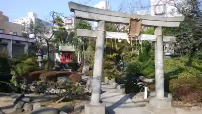 天祖諏訪神社の鳥居
