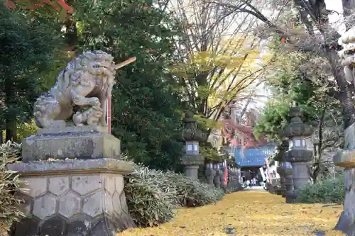 神炊館神社 ⁂奥州須賀川総鎮守⁂の狛犬