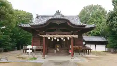 松山神社の本殿・本堂