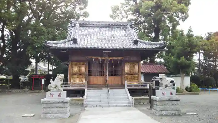 上清水八幡神社の本殿・本堂