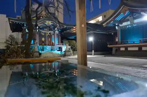 柏神社の手水舎