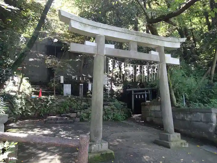 穴澤天神社の鳥居