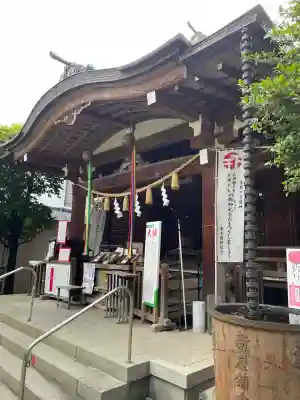 鳩森八幡神社の本殿・本堂