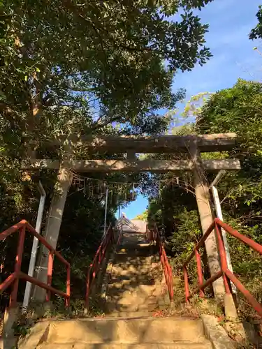 浅間神社の鳥居