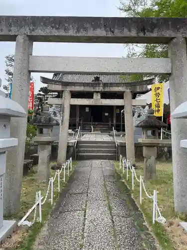 大福田寺の鳥居