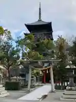 東寺鎮守八幡宮・東寺境内社八島殿の鳥居
