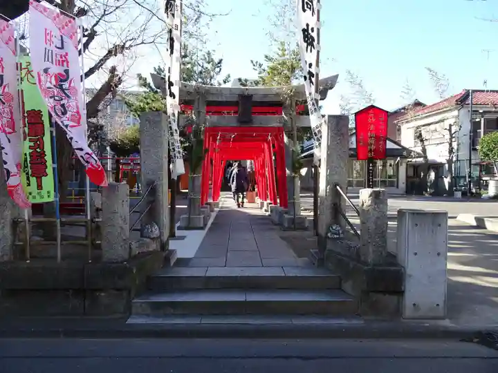 妙法稲荷神社の鳥居