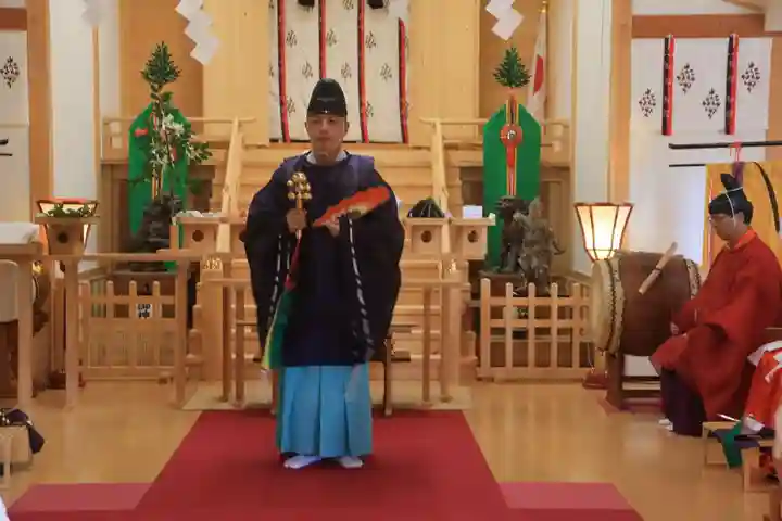 阿久津「田村神社」(郡山市阿久津町)旧社名:伊豆箱根三嶋三社の神楽