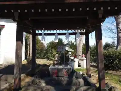 太田神社の手水舎
