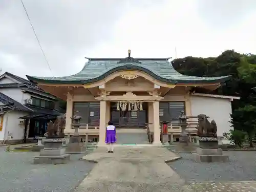 有川神社の本殿