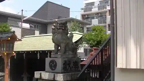 杉山神社の狛犬