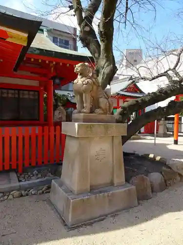 兵庫嚴島神社の狛犬